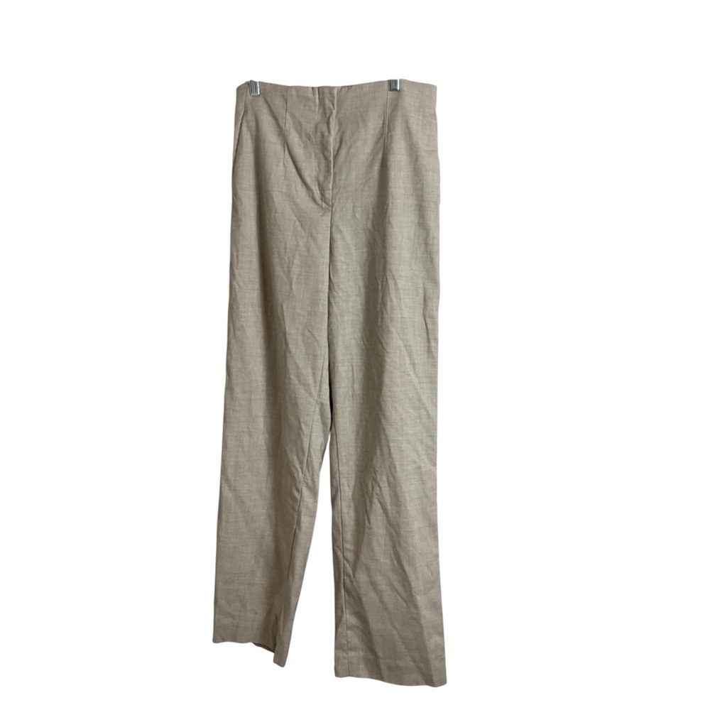 Women's classic beige trousers from H&M. High waist size 10 - Picture 11 of 11